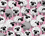 Susybee Lal Sheep Allover Pink from SusyBee