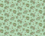 Adel in Winter - Pine Mint by Sandy Gervais from Riley Blake Fabric