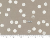 Filigree - Dottie Dots Stone White Tan 1813 15 by Zen Chic from Moda Fabrics