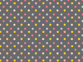Porkopolis - Dots Multi Grey  by Diane Eichler from Studio E Fabrics