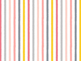 Porkopolis - Stripes Multi White  by Diane Eichler from Studio E Fabrics