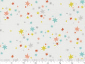 Delivered With Love - Stars White 25134 11 by Paper and Cloth from Moda Fabrics