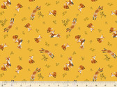 Foxy - Foxy Fox Saffron by Vivian Yiwing from Windham Fabrics