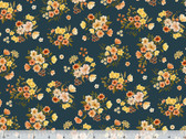 Foxy - Bouquets Midnight by Vivian Yiwing from Windham Fabrics
