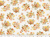 Foxy - Bouquets White by Vivian Yiwing from Windham Fabrics