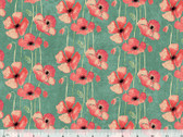 Poppy - Poppy Field Teal by Christina Adolph from Windham Fabrics