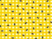 Farm To Table - Picnic Ants Gingham Yellow from Robert Kaufman Fabrics
