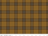 Awesome Autumn - Plaid Sienna by Sandy Gervais from Riley Blake Fabric