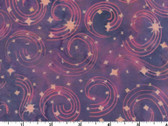 Dusk to Dawn BATIKS - Windy Stars Purple by Monique Jacobs from Maywood Studio Fabric