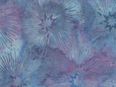 Dusk to Dawn BATIKS - Starburst Blue Purple by Monique Jacobs from Maywood Studio Fabric