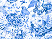 Periwinkle Spring - Toile Periwinkle by Jason Yenter from In The Beginning Fabric