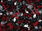 Great Outdoors - Camping Falling Leaves Multi Black from Kanvas Studio Fabric