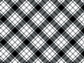 Great Outdoors - Comfort Plaid White With Black from Kanvas Studio Fabric