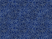 Fanciful Sea Life - Sea Stars Navy from Michael Miller Fabric