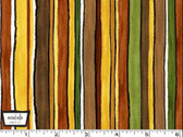 Grateful - Autumnal Stripe Brown from Michael Miller Fabric