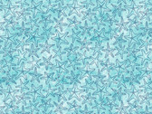 Fanciful Sea Life - Sea Stars Aqua from Michael Miller Fabric