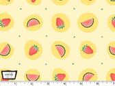 A Bushel and a Peck - Melonberry Yellow from Michael Miller Fabric