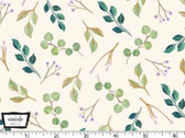 English Garden - Tossed Sprigs Cream from Michael Miller Fabric