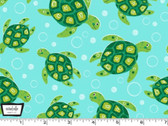 Under The Sea - Turtley Awesome Water from Michael Miller Fabric