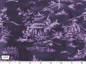 Orient Express - Garden Toile Purple from Michael Miller Fabric