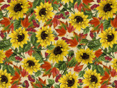 Harvest - Flora Cream from David Textiles Fabrics
