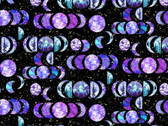 Arctic Wonder - Moon Phases Metallic by Arrolynn Weiderhold from 3 Wishes Fabric