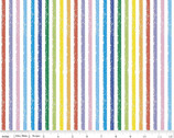 Crayola Stripe Multi from Riley Blake Fabric