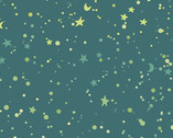 Astrologika - Star Splatter Verdigris from Andover Fabrics