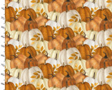 The Pick of the Patch - Packed Pumpkins Multi from 3 Wishes Fabric