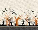 Happy Haunting - Double Border from P & B Textiles Fabric