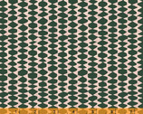 Fancy - Bowtie Dk Green by Dylan Mierzwinski from Windham Fabrics