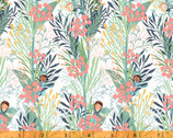 Forest Fairies - Wanderlust White by Katherine Quinn from Windham Fabrics
