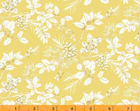 Frosted Forest - Winter Foliage Golden by Whistler Studios from Windham Fabrics