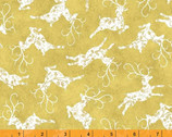 Frosted Forest - Prancing Deer Golden by Whistler Studios from Windham Fabrics