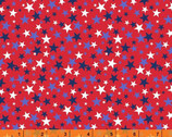Americana - Little Stars Red by Whistler Studios from Windham Fabrics