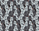 Star Wars Vader Spotlight - Mid Century Packed Trooper and Vader from Camelot Fabrics