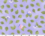 Cottage Bouquet - Leaves Purple from Maywood Studio Fabric