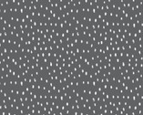 Happy Go Lucky - Small Dots Grey from In The Beginning Fabric
