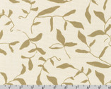 Riverbend Big Sur CANVAS - Leaf Sprigs Natural from Robert Kaufman Fabrics