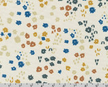 Riverbend Big Sur CANVAS - Little Flowers Natural from Robert Kaufman Fabrics