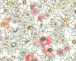 London Calling LAWN - Floral Honeysuckle from Robert Kaufman Fabrics