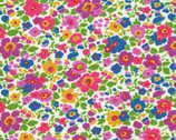 London Calling LAWN - Floral Blooms Blossom Colorful from Robert Kaufman Fabrics