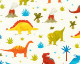 Prehistoric Adventure - Dinosaurs Bermuda from Robert Kaufman Fabrics