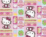 Sanrio Hello Kitty Patchwork from Springs Creative Licensed - Group A