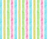 Happier By The Hour - Stripe Multi by Robin Rodericks from P & B Textiles Fabric