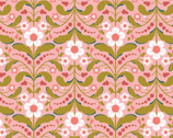 Nordic Spring ORGANIC - Floral Pink from Felicity Fabrics
