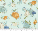 Harvest Wishes - Pumpkins Aqua 56060 15 from Moda Fabrics