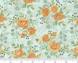Harvest Wishes - Floral Aqua 56061 13 from Moda Fabrics