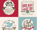 Good News Great Joy - Panel 24 Inches 45566 11 from Moda Fabrics
