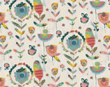 A Heart Led Life - Fresh Picked Florals Natural by Kelly Rae Roberts from Benartex Fabrics